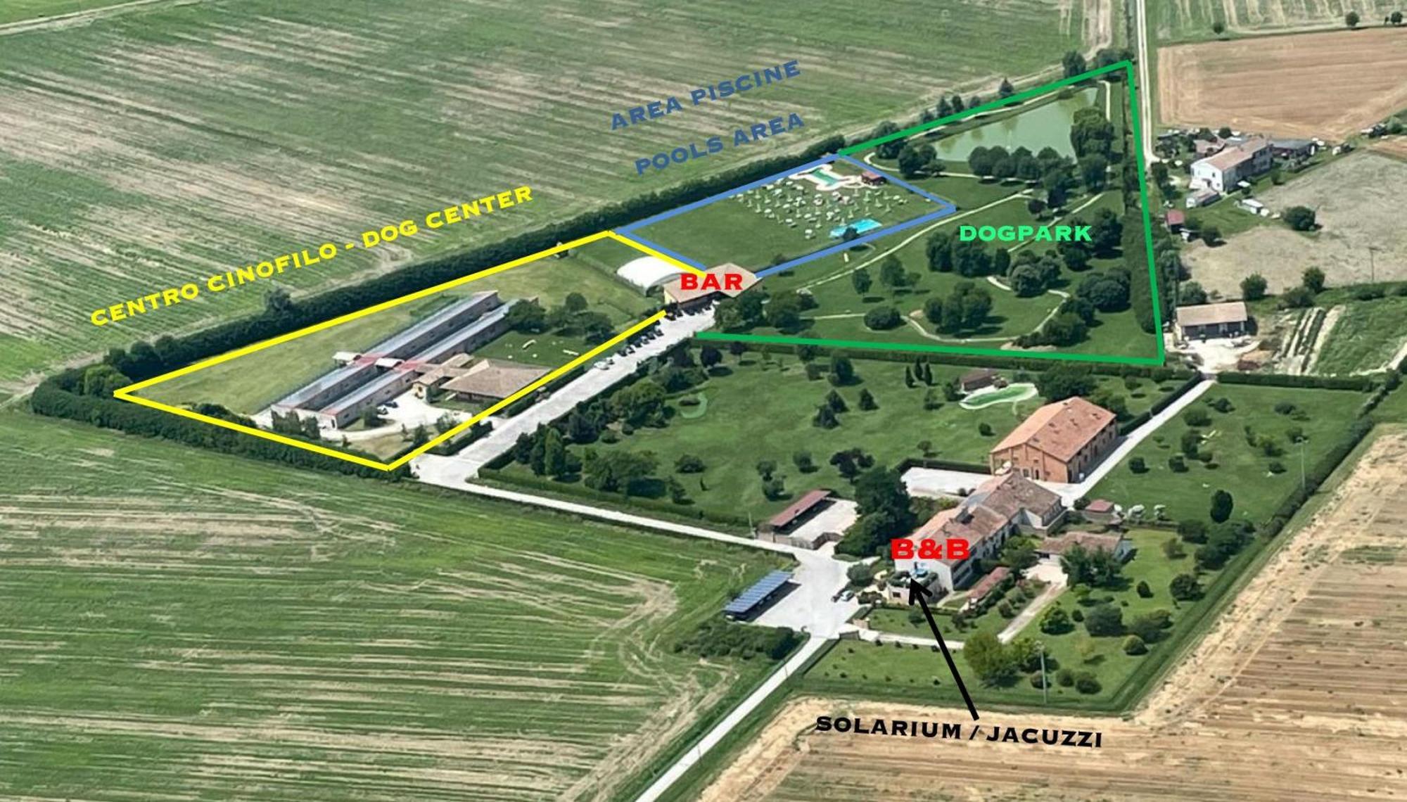 Agriturismo Delizia D'Este Francolino Luaran gambar